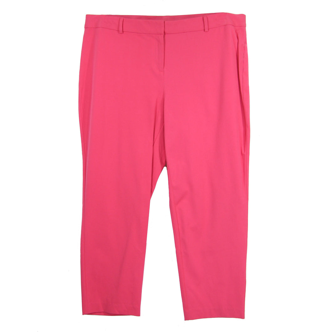Alfani Pink Comfort Waist Skinny Leg Ankle Length Pants