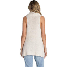 Billabong Ivory Sleeveless Turtleneck Sweater