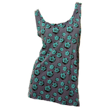 Metal Mulisha Multi Color Floral Sleeveless X-Back Tank Top