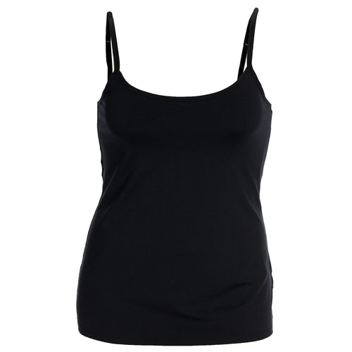 Charter Club Black Spaghetti Strap Layering Stretch Camisole