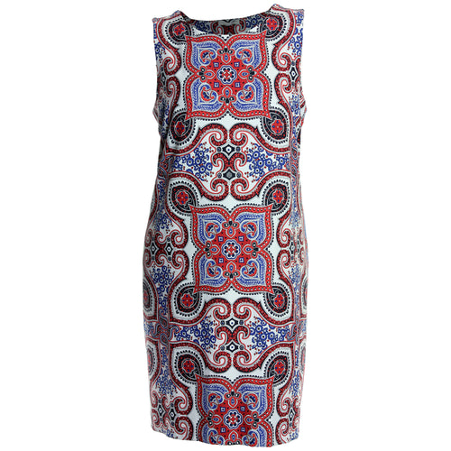 Charter Club Multi Color Printed Sleeveless Dress