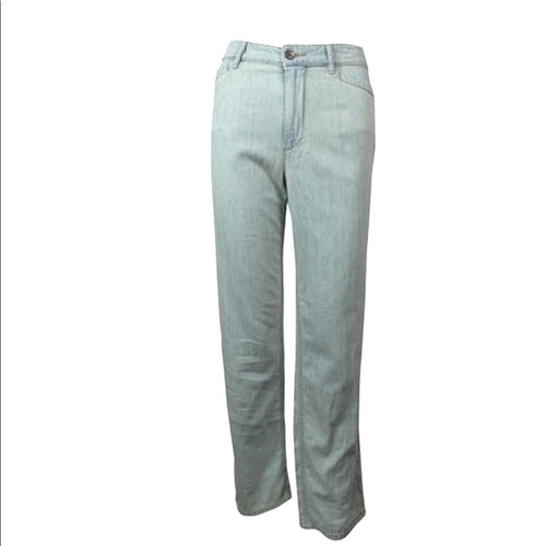 Ralph Lauren Blue Denim Faded Cropped Jeans