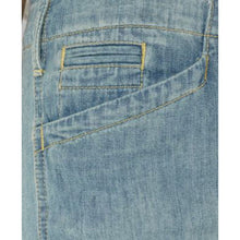 Ralph Lauren Blue Denim Faded Cropped Jeans