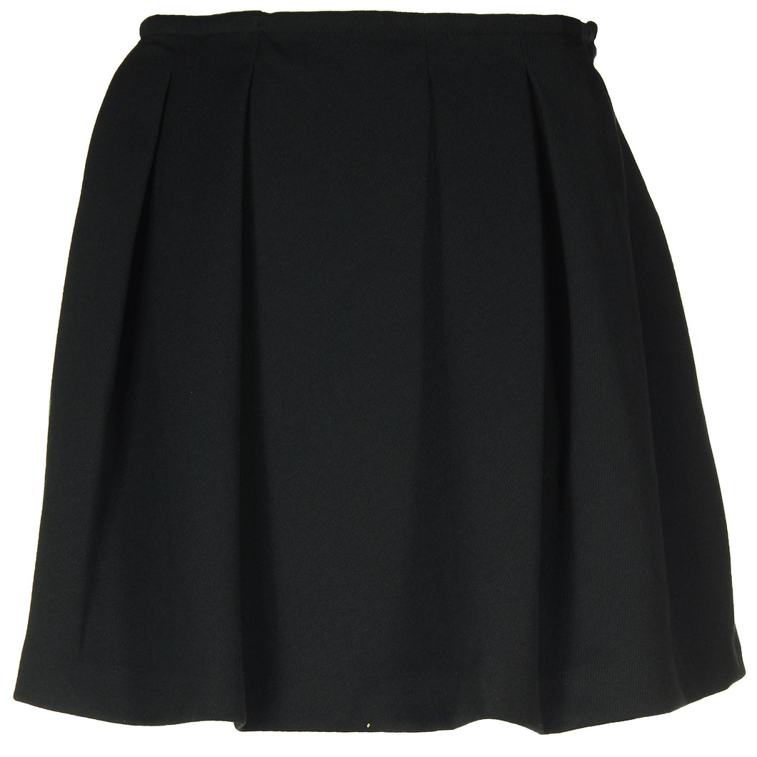Polo by Ralph Lauren Black Pleated Knit Skirt