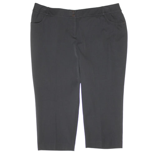 Alfani Gray Comfort Waist Capri Pants