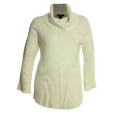 Style & Co Long Bell Sleeve Cowl Neck Ribbed Sweater