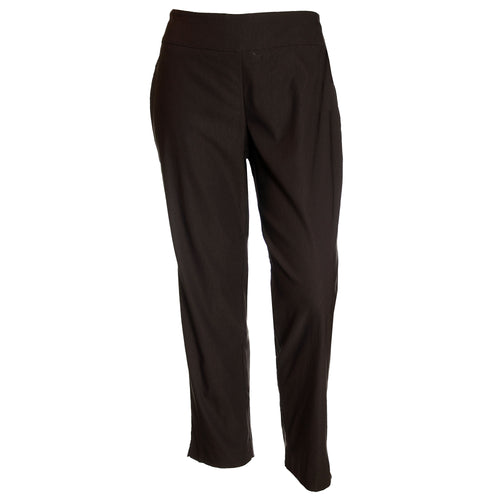 Charter Club Brown or Beige Slim Leg Tummy Slimming Pull On Pants Plus Size