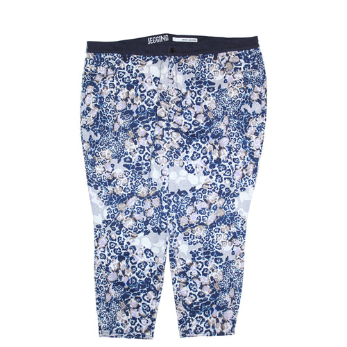 DKNY Jeans Multi Color Print Denim Jeggings Jeans