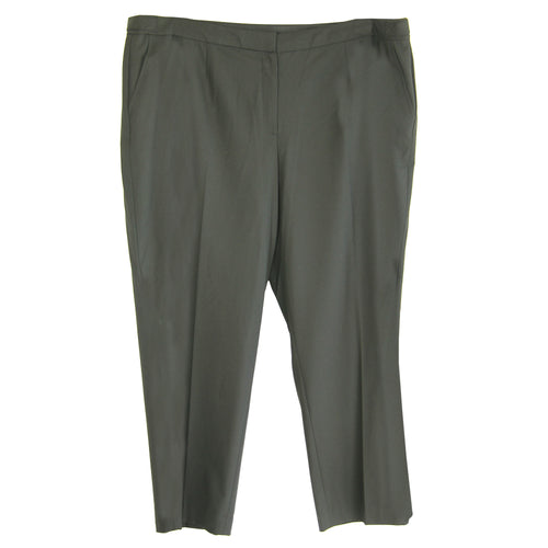 Jones New York Black Runway Slim Slacks Casual Pants