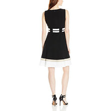 Calvin Klein Multi Colorblock Sleeveless Belted Dress Plus Size