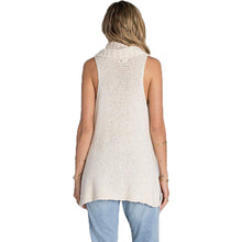 Billabong Ivory Sleeveless Turtleneck Sweater